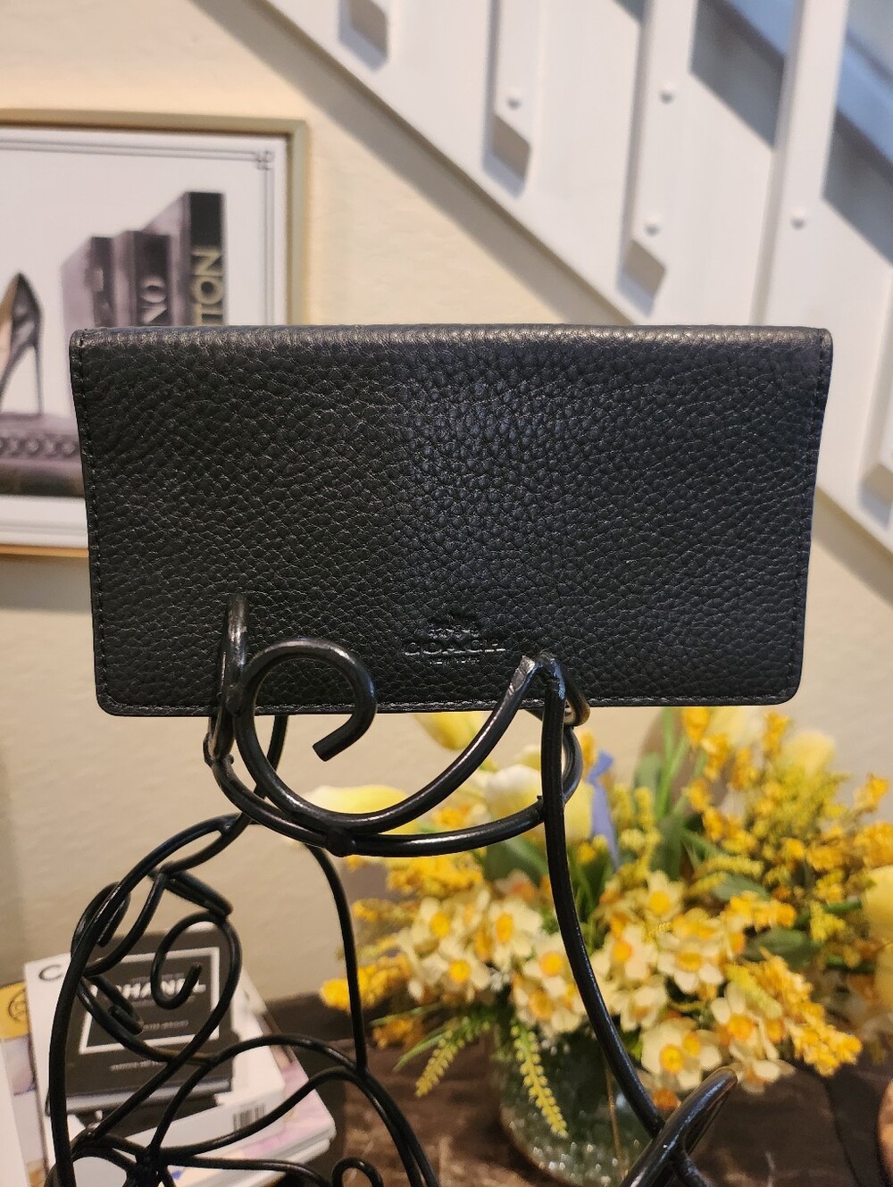 Coach checkbook cover - Picture 1 of 4